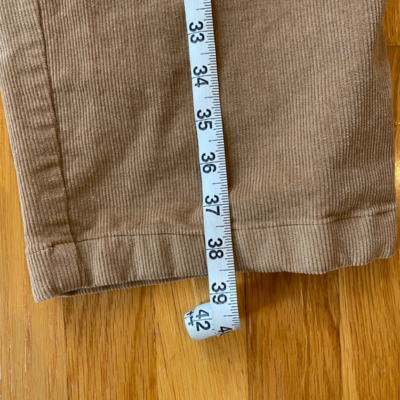 Vintage L.L. Bean Corduroy Pants Womens 16 (fit like 12/14) High Rise Baggy - Picture 5 of 7